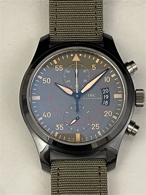 iwc iw388002|IWC Pilot's Chronograph Edition Top Gun Miramar IW388002.